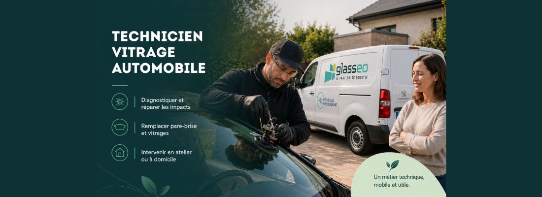 Technicien vitrage automobile Glasseo