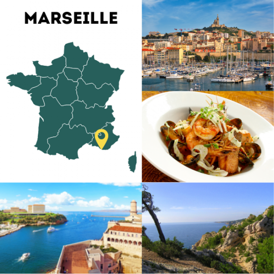 Nos zones d'interventions à Marseille