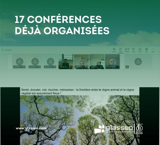 17 conférences déjà organisées