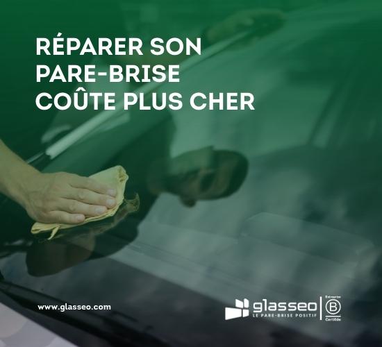 Réparer son pare-brise coûte plus cher
