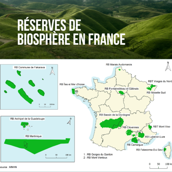 Réserves de biosphère - france
