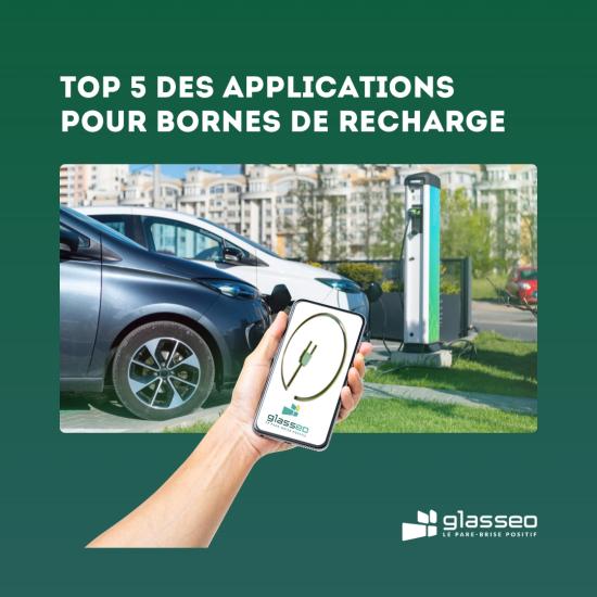 Top 5 des applications pour bornes de recharge en 2026