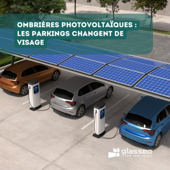 Ombrières photovoltaïques les parkings changent de visage